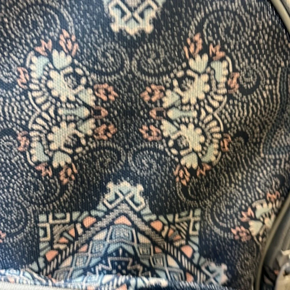 Adidas Basic Backpack book school bag new blue Tapestry Women’s Girls - Picture 4 of 13